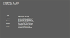 Desktop Screenshot of innovum.at