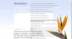 Desktop Screenshot of innovum.se