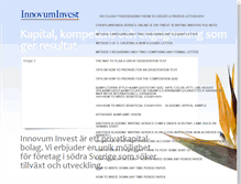Tablet Screenshot of innovum.se